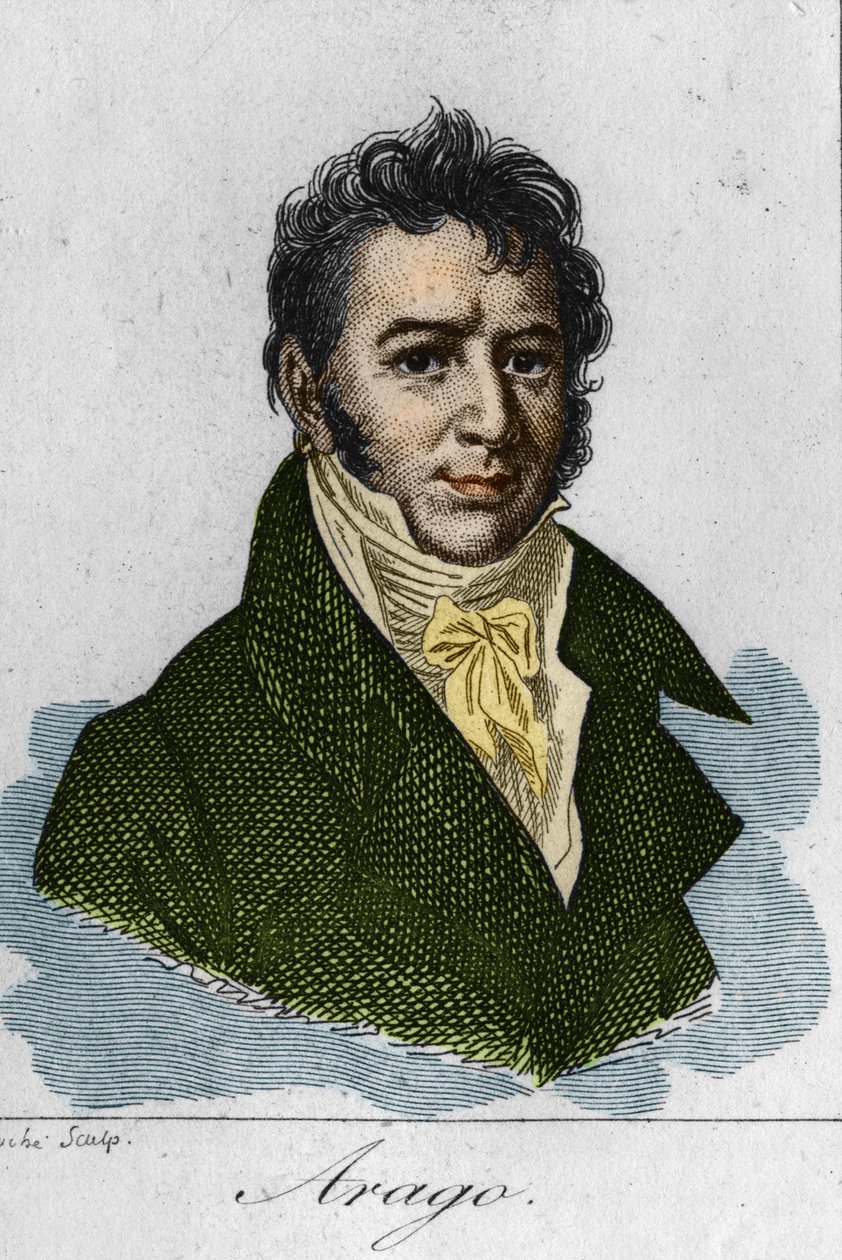 Porträt von François Arago. (1786-1853) von Unknown artist