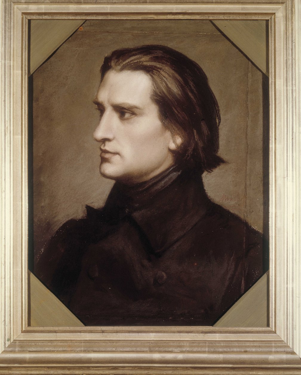 Porträt von Franz Liszt (1811-1886), ungarischer Komponist und Pianist. von Unknown artist