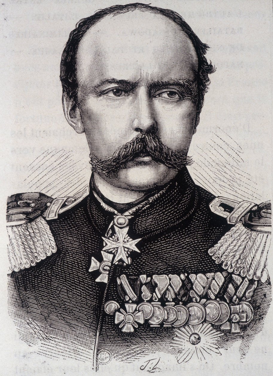 Porträt von Friedrich Karl, Prinz von Preußen (1828-1885) von Unknown artist