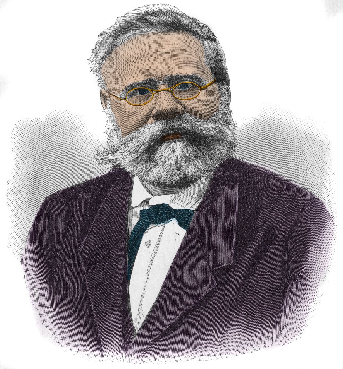 Porträt von Fritz Reuter (1810-1874), deutscher Schriftsteller. von Unknown artist