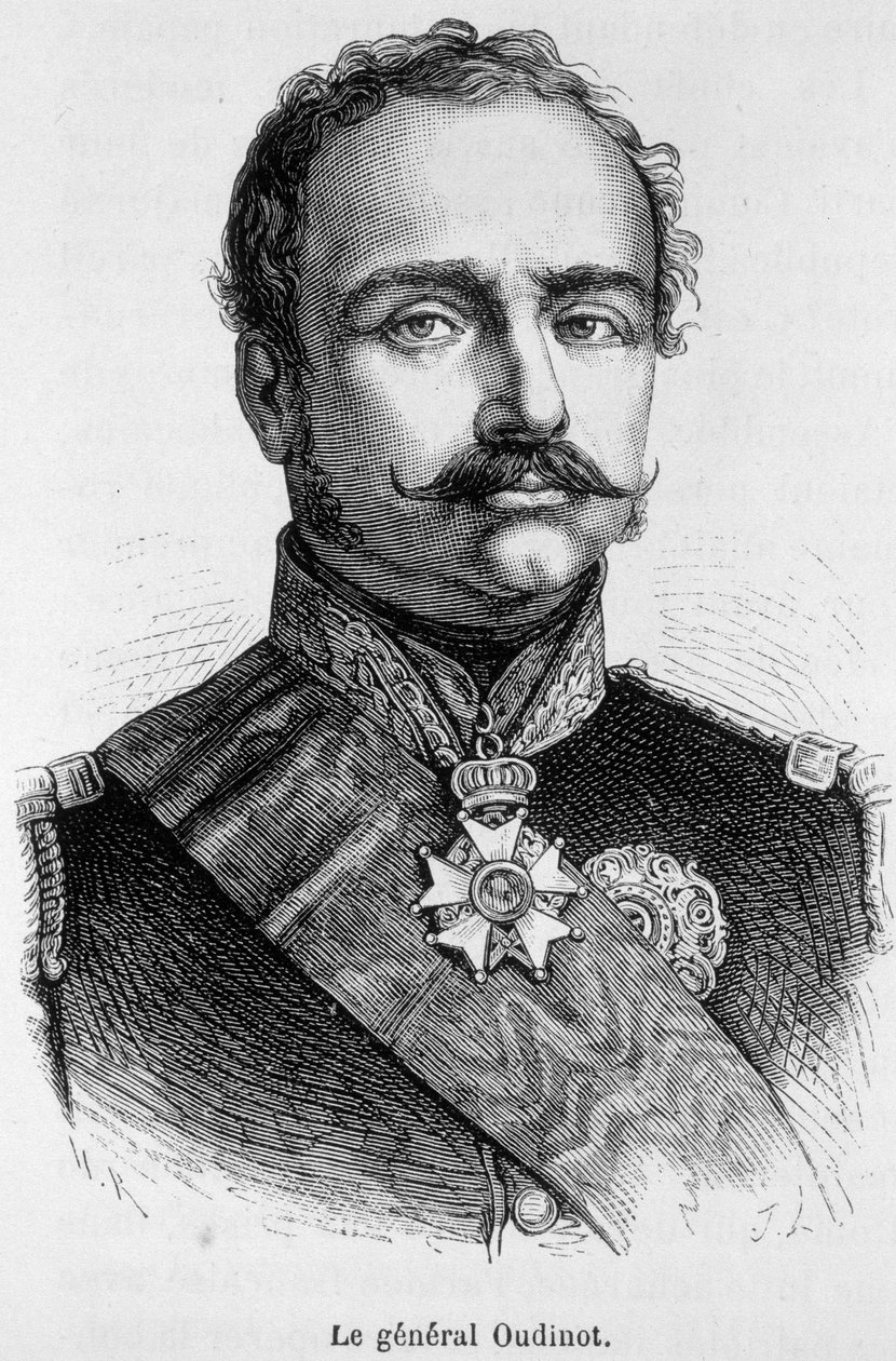 Porträt von General Nicolas Charles Victor Oudinot, Herzog von Reggio (1791-1863) von Unknown artist