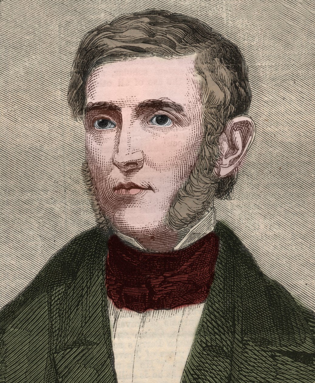 Porträt von George Bancroft (1800-1891), amerikanischer Historiker und Politiker. Gravur in „The Illustrated London News“ vom 23. Januar 1858. von Unknown artist