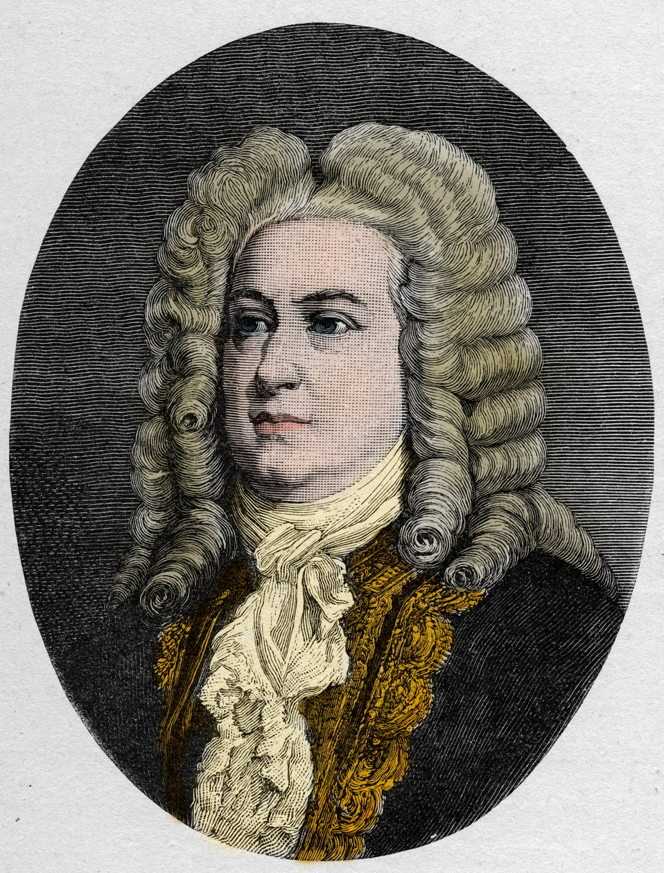 Porträt von Georg Friedrich Händel von Unknown artist