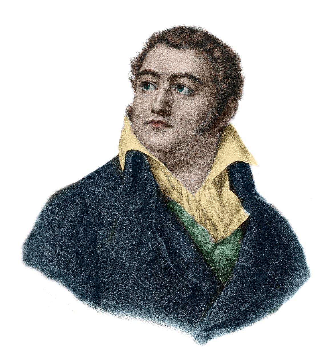 Porträt von Georges Cadoudal (1771-1804) (genannt Larive, genannt Masson) General Chouan von Unknown artist