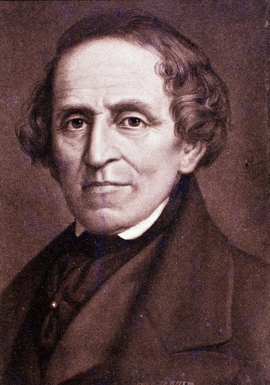 Porträt von Giacomo Meyerbeer (Gravur) von Unknown artist