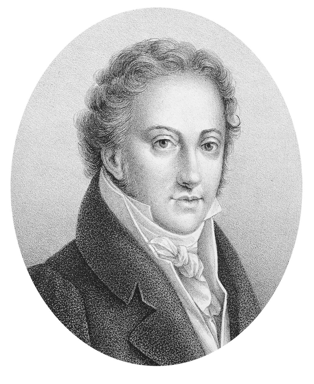 Porträt von Gioacchino Rossini (1792-1868) italienischer Komponist. von Unknown artist