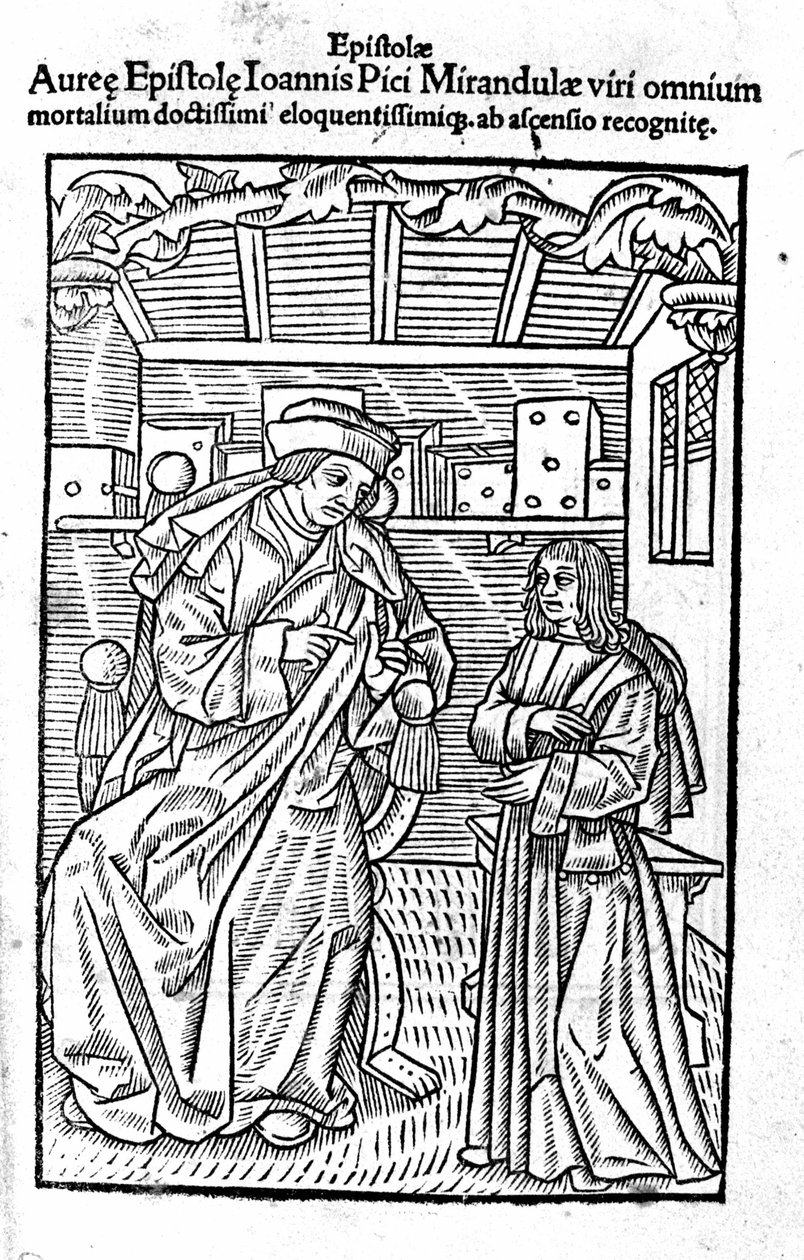 Porträt von Giovanni Pico della Mirandola von Unknown artist