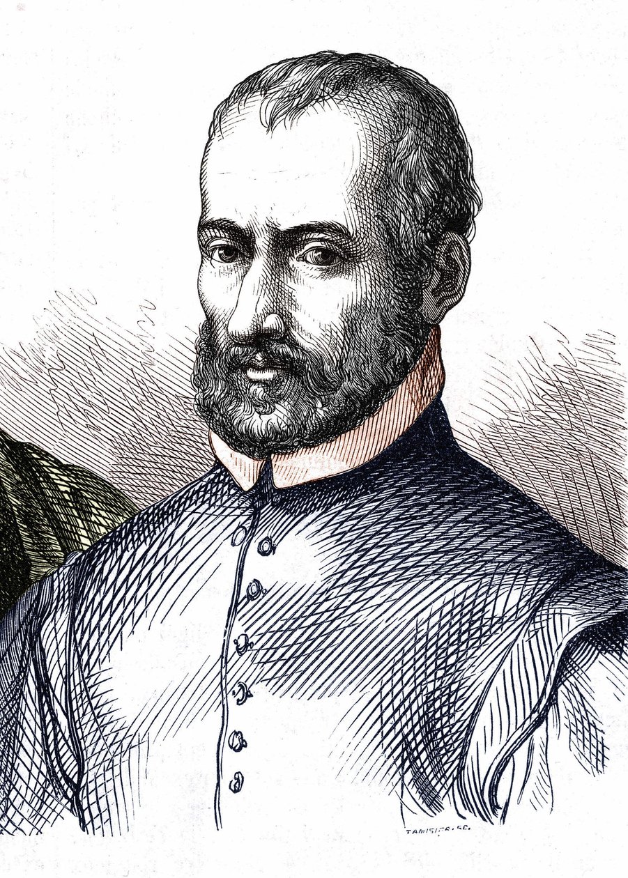 Porträt von Giovanni Pierluigi da Palestrina (1525 - 1594), italienischer Komponist von Unknown artist
