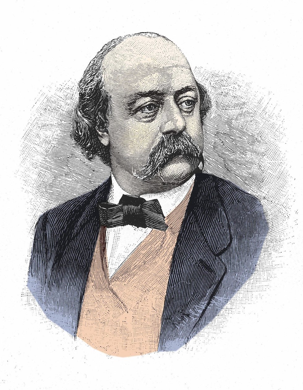 Porträt von Gustave Flaubert (1821-1880) von Unknown artist