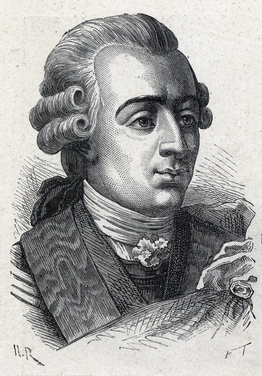 Porträt von Gustav III. von Schweden von Unknown artist