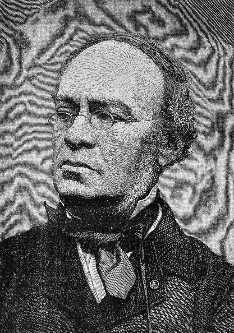 Porträt von Halevy genannt Jacques Fromental Levy, französischer Komponist (1799-1862) von Unknown artist