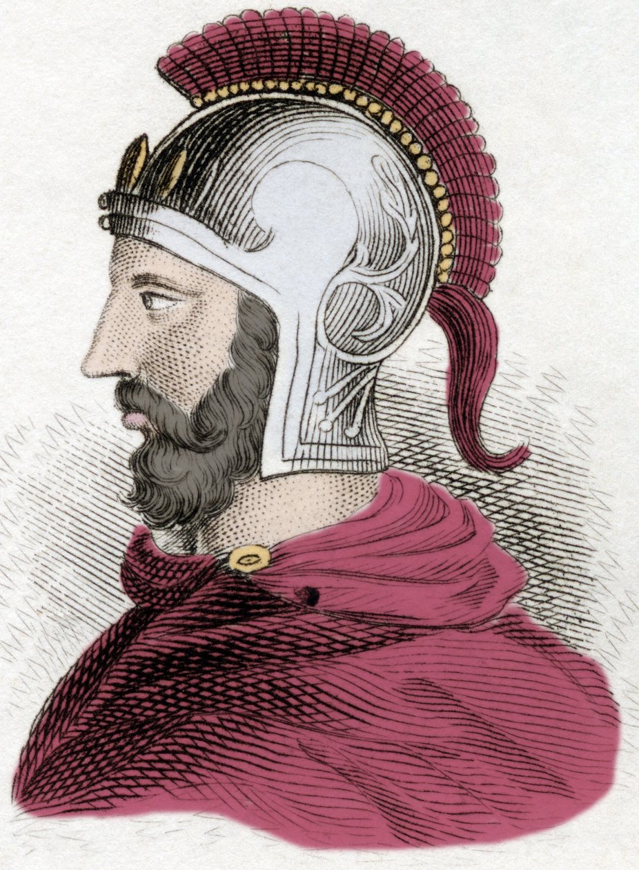 Porträt von Hannibal oder Annibal Barca (ca. 247-183 v. Chr.), karthagischer General und Staatsmann von Unknown artist