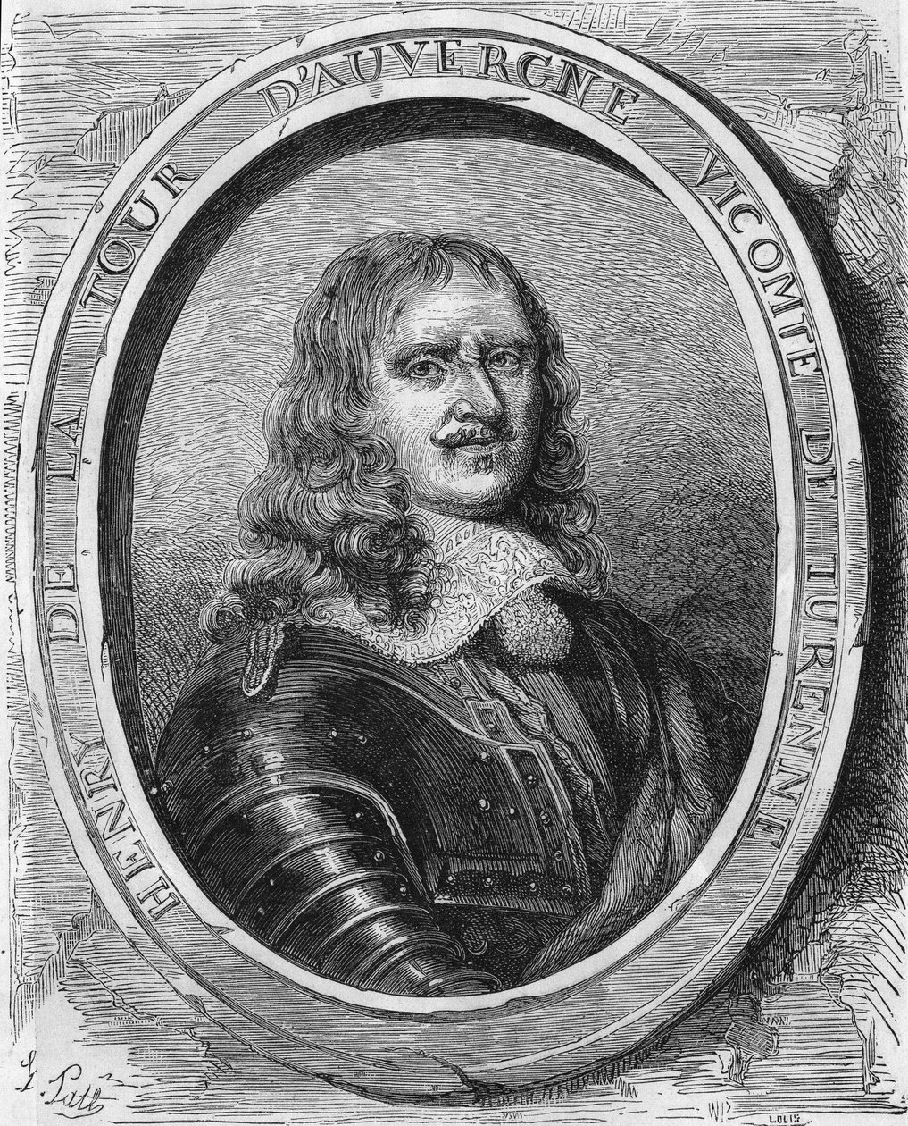 Porträt von Henri de La Tour d