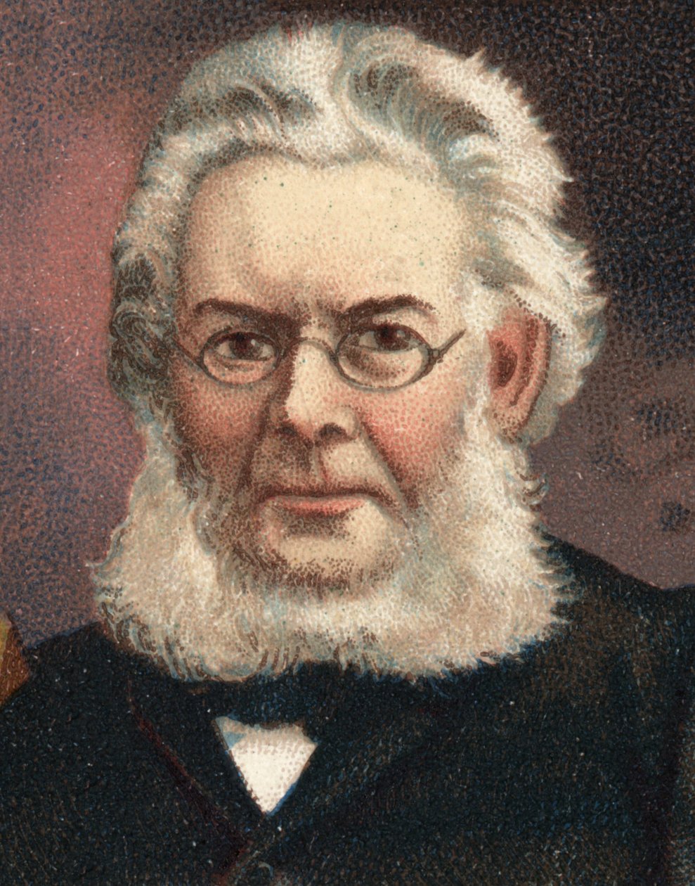 Porträt von Henrik (Henri) Johan Ibsen (1828-1906), norwegischer Dramatiker. von Unknown artist