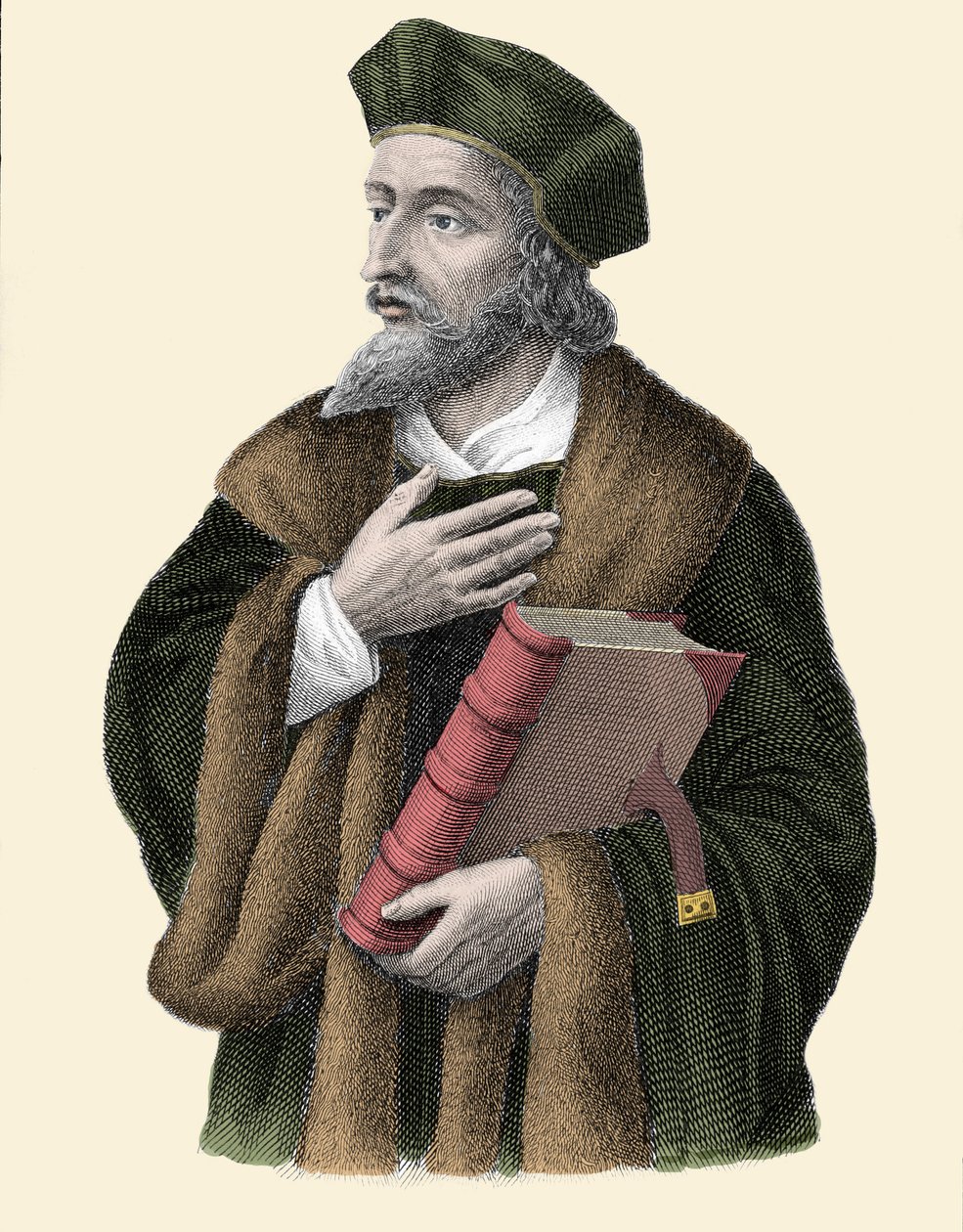 Porträt von Jan Hus (oder Jean Huss) von Unknown artist