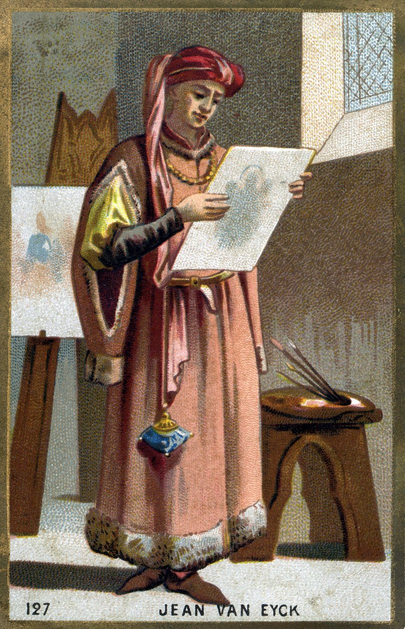 Porträt von Jan Van Eyck von Unknown artist