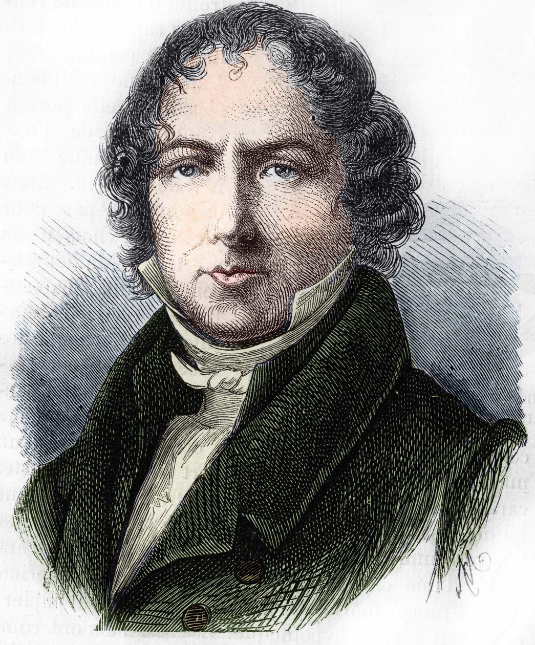Porträt von Jean-Baptiste Biot (1744 - 1862), französischer Chemiker von Unknown artist