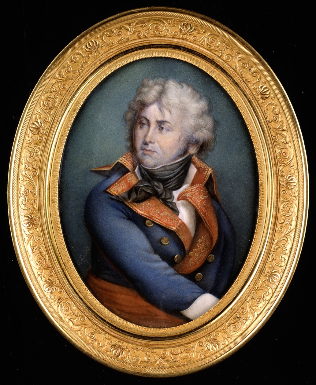 Porträt von Jean Baptiste Kléber (1753 - 1800). Gemälde aus dem 19. Jahrhundert. von Unknown artist