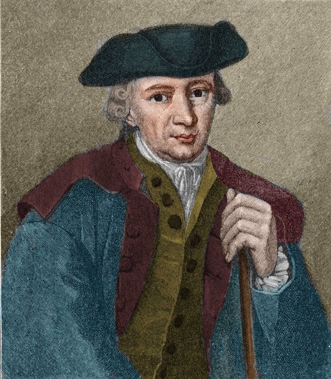 Porträt von Johann Georg Hamann (1730-1788), deutscher Philosoph und Schriftsteller. von Unknown artist