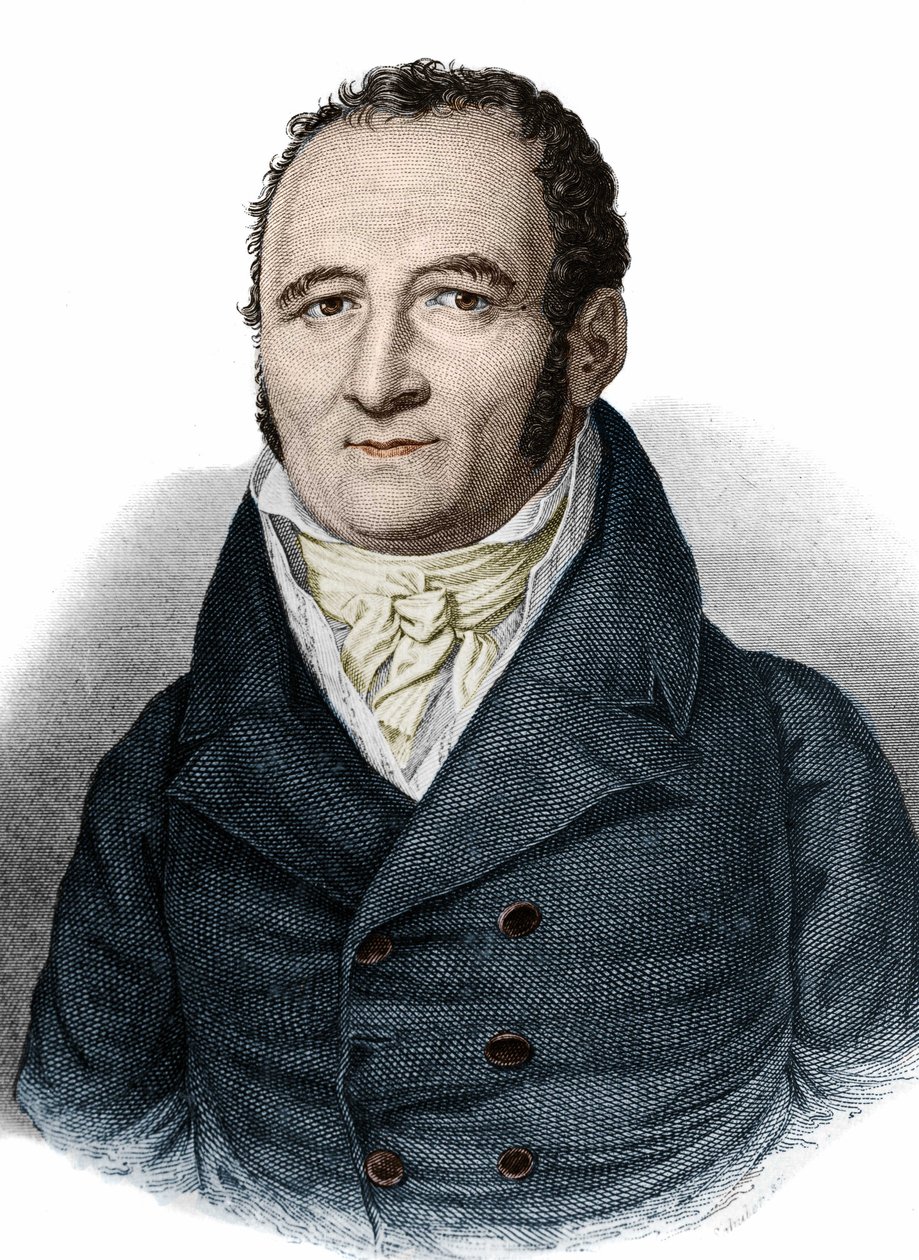 Porträt von Johann Peter Hebel (1760-1826), deutscher Schriftsteller von Unknown artist