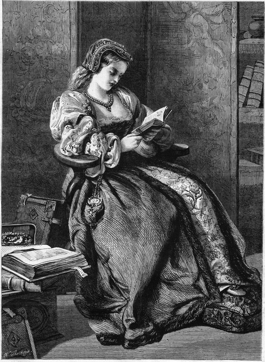 Porträt von Lady Jeanne Grey (Jane Grey) von Unknown artist
