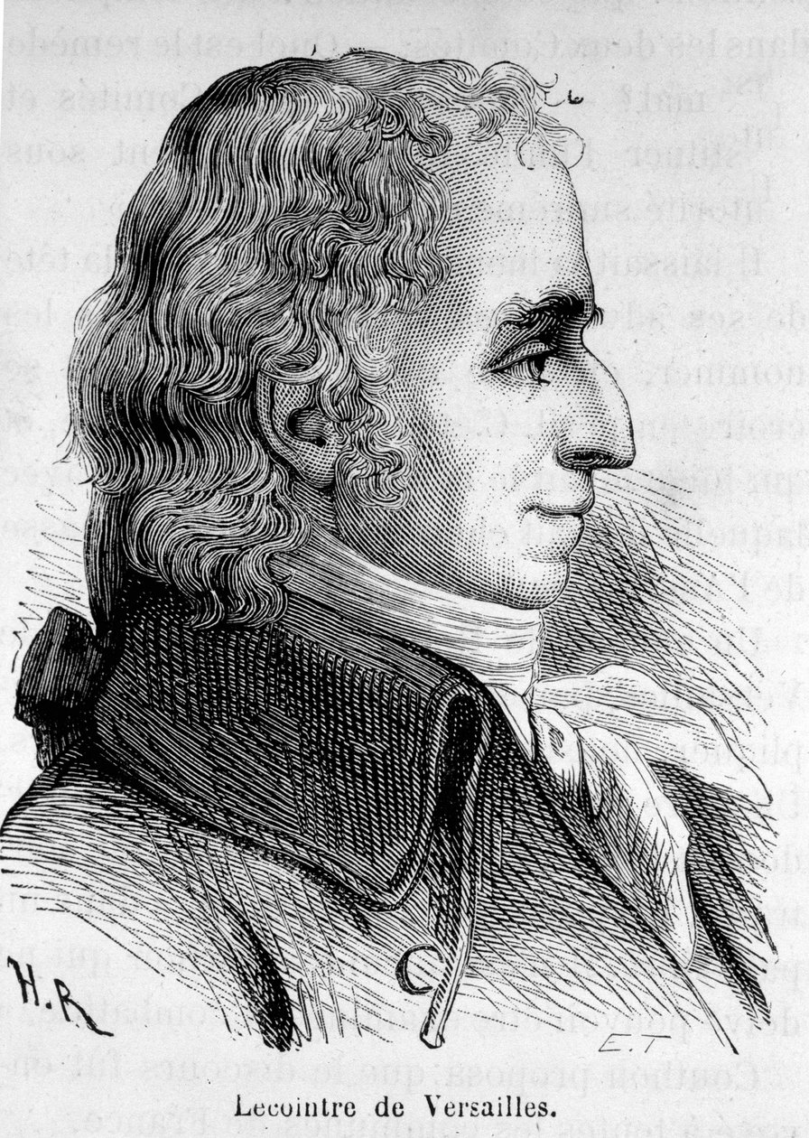 Porträt von Laurent Lecointre, genannt Lecointre de Versailles (1742-1805), französischer Politiker von Unknown artist