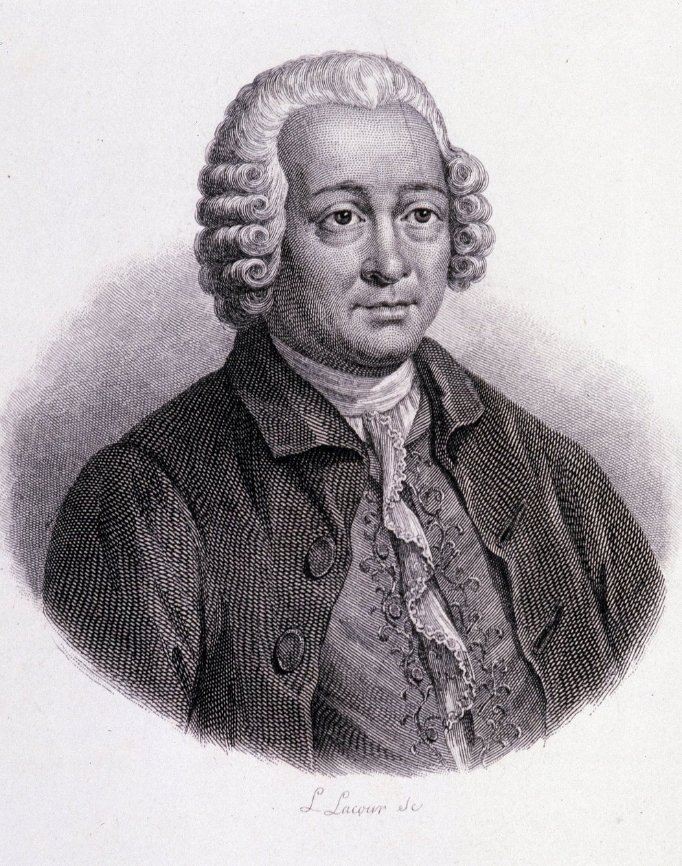Porträt von Malesherbes - in „Porträts nützlicher Männer“ von Unknown artist