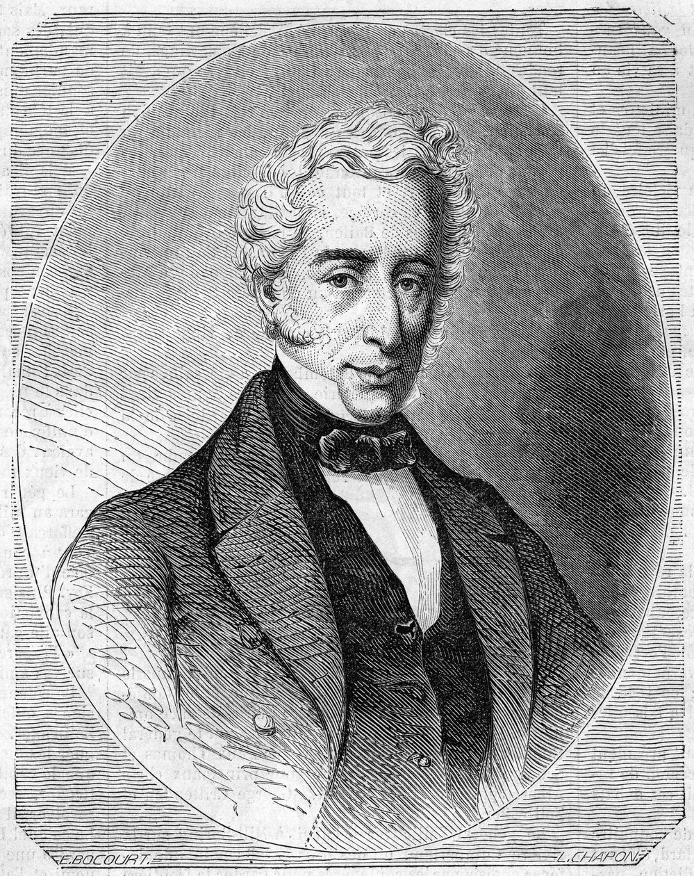 Porträt von Martinez de la Rosa, Francisco (1787-1862), spanischer Politiker und Schriftsteller. von Unknown artist