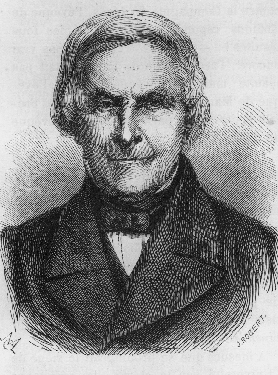Porträt von Michelet, französischer Historiker und Schriftsteller (1798 - 1874) von Unknown artist