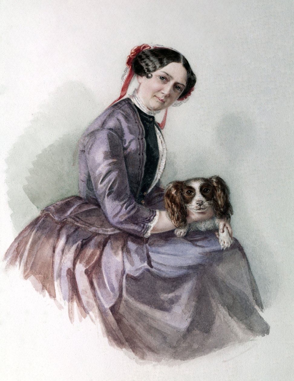 Porträt von Minna Wagner, Ehefrau von Richard Wagner, Wagner-Museum Bayreuth. von Unknown artist