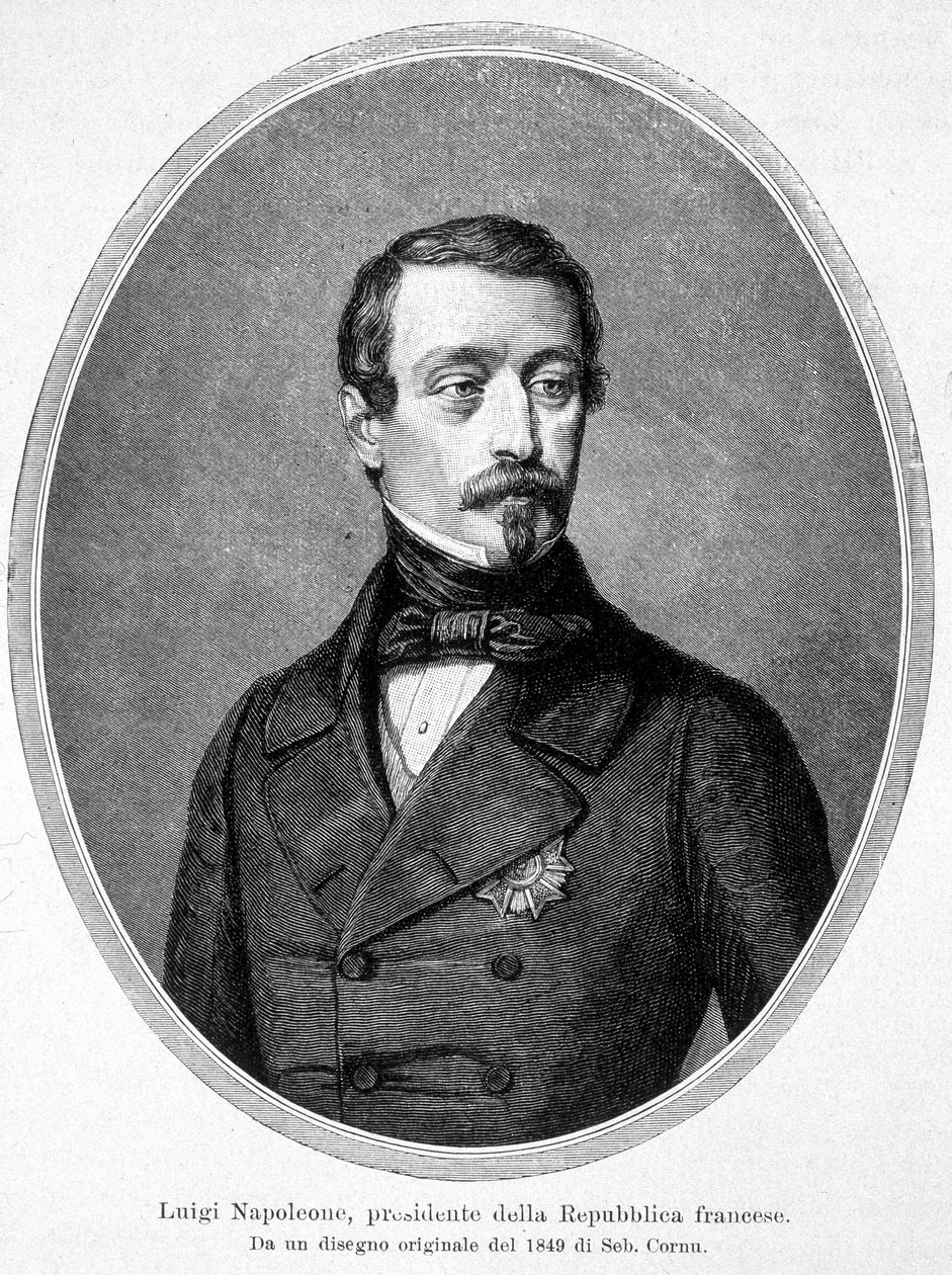 Porträt von Napoleon III von Unknown artist