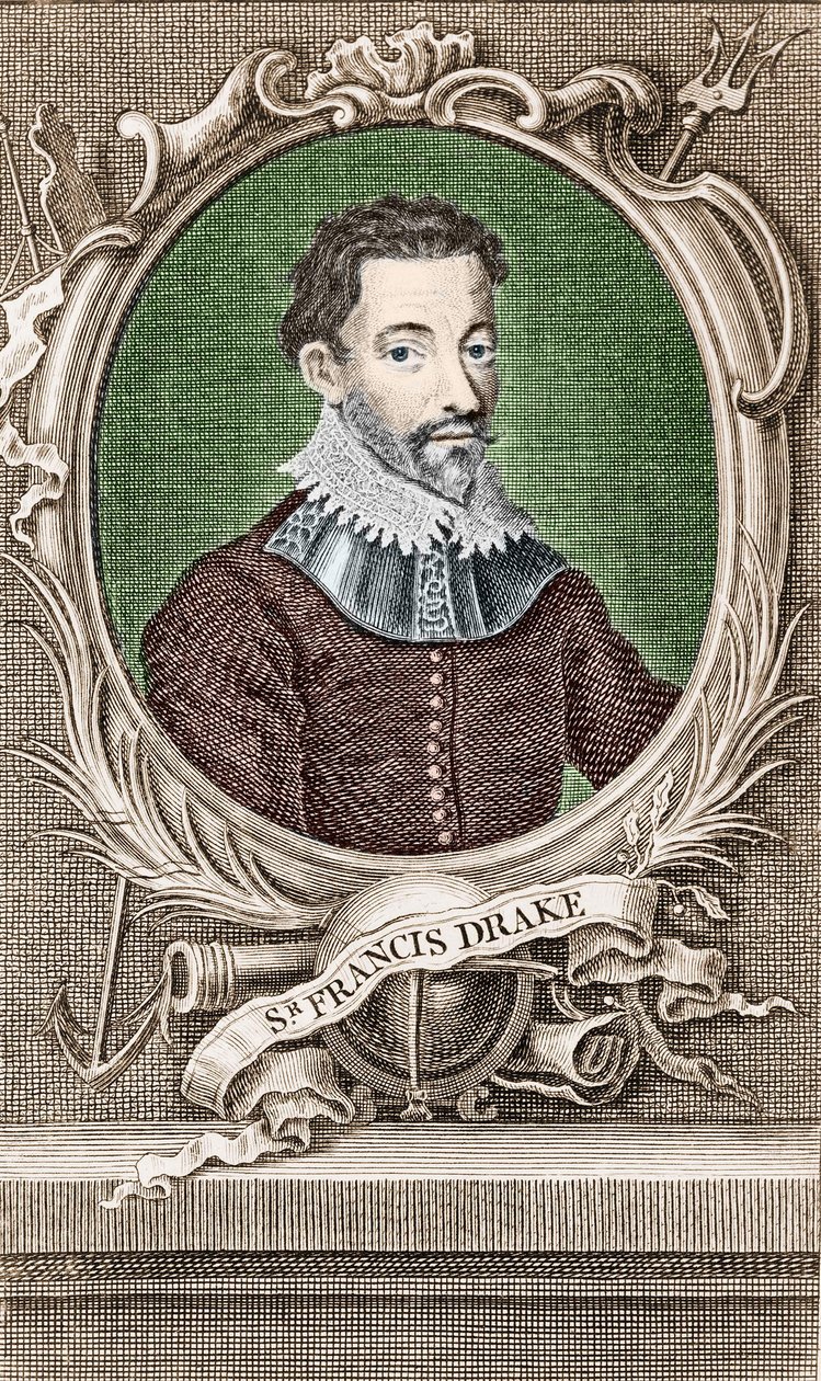 Porträt von Sir Francis Drake von Unknown artist