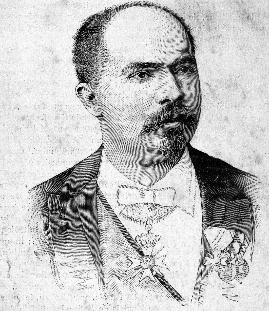Porträt von Stamboulof (oder Stamboulov) von Unknown artist