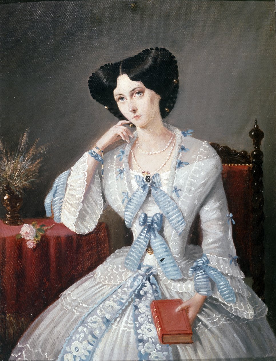 Porträt von Virginia Oldoini Verasis, Gräfin von Castiglione von Unknown Artist