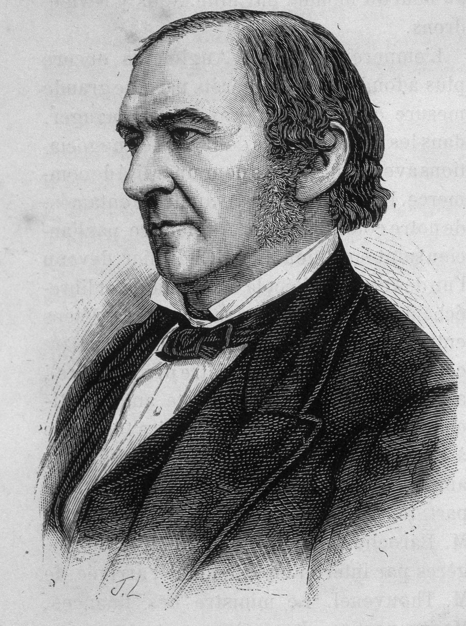 Porträt von William Ewart Gladstone, britischer Politiker (1809-1898). von Unknown artist