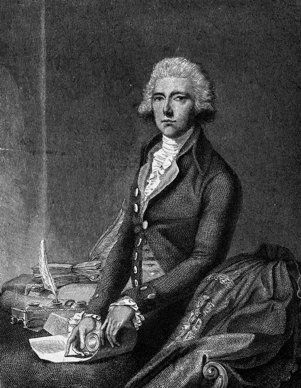 Porträt von William Pitt, bekannt als der Zweite Pitt (1759 - 1806), britischer Politiker von Unknown artist