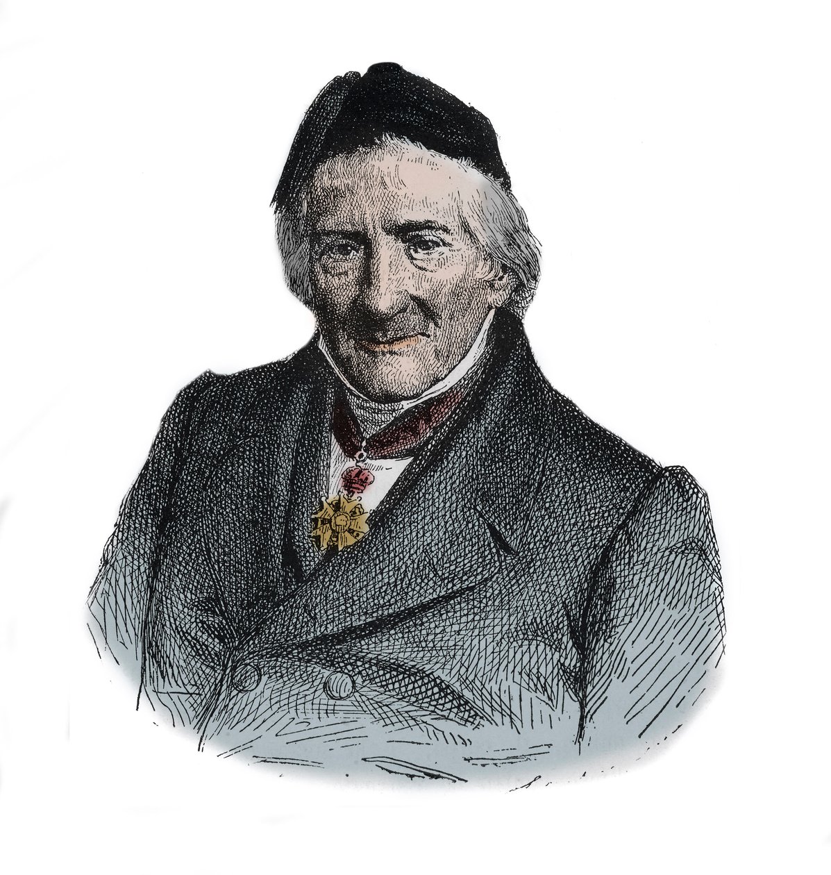 Porträt des englischen Arztes Jacques Lordat (1773-1870) von Unknown artist