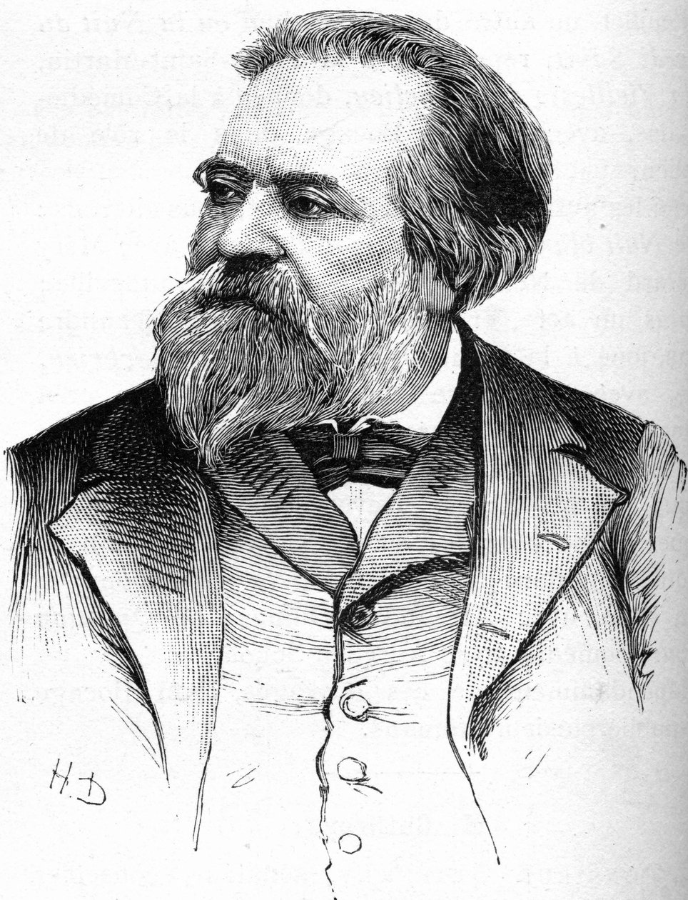 Porträt des Schriftstellers Paul Bocage (1822-1887) von Unknown artist