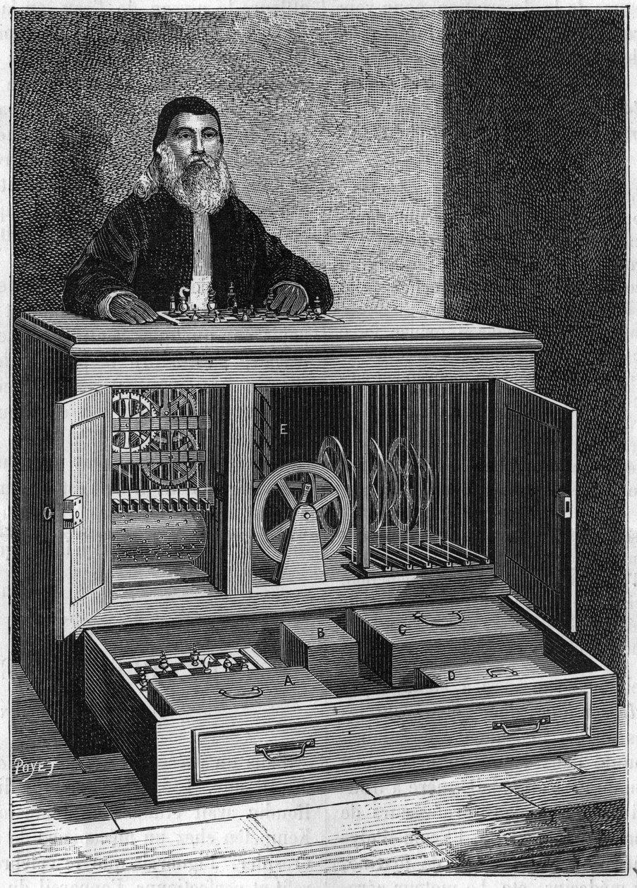 Robert-Houdins Automat (Jean-Eugène Robert-Houdin) von Unknown artist
