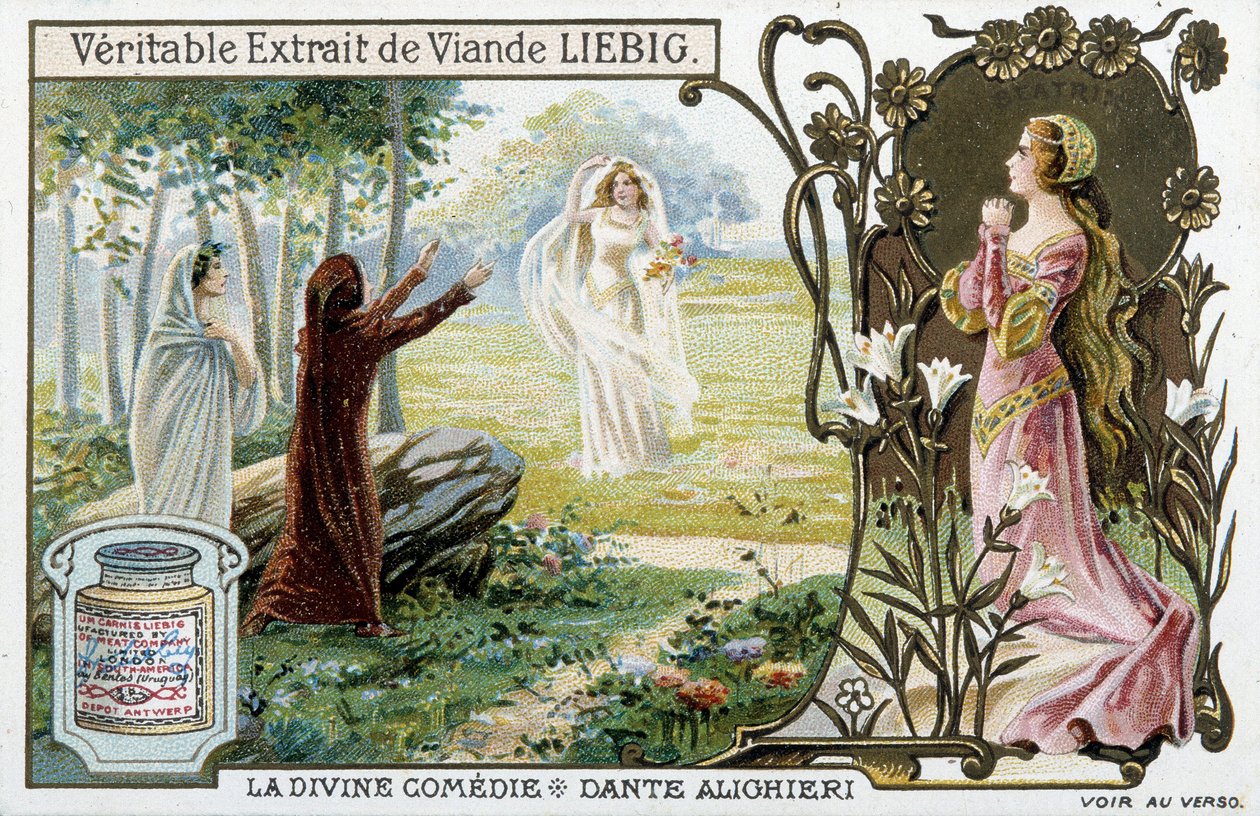 Szene aus der Göttlichen Komödie von Dante von Unknown artist