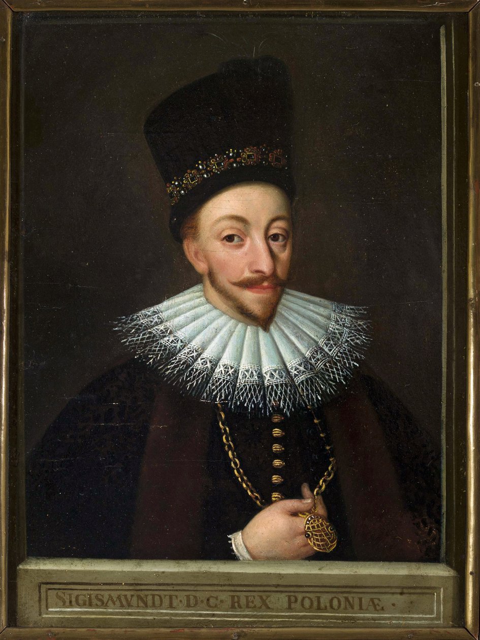 Porträt von Sigismund III. Wasa, König von Polen von Unknown artist
