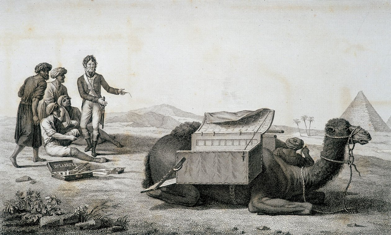 Chirurgie: Doktor Larrey - in „Beschreibung von Ägypten“, Kaiserliche Ausgaben von Unknown artist