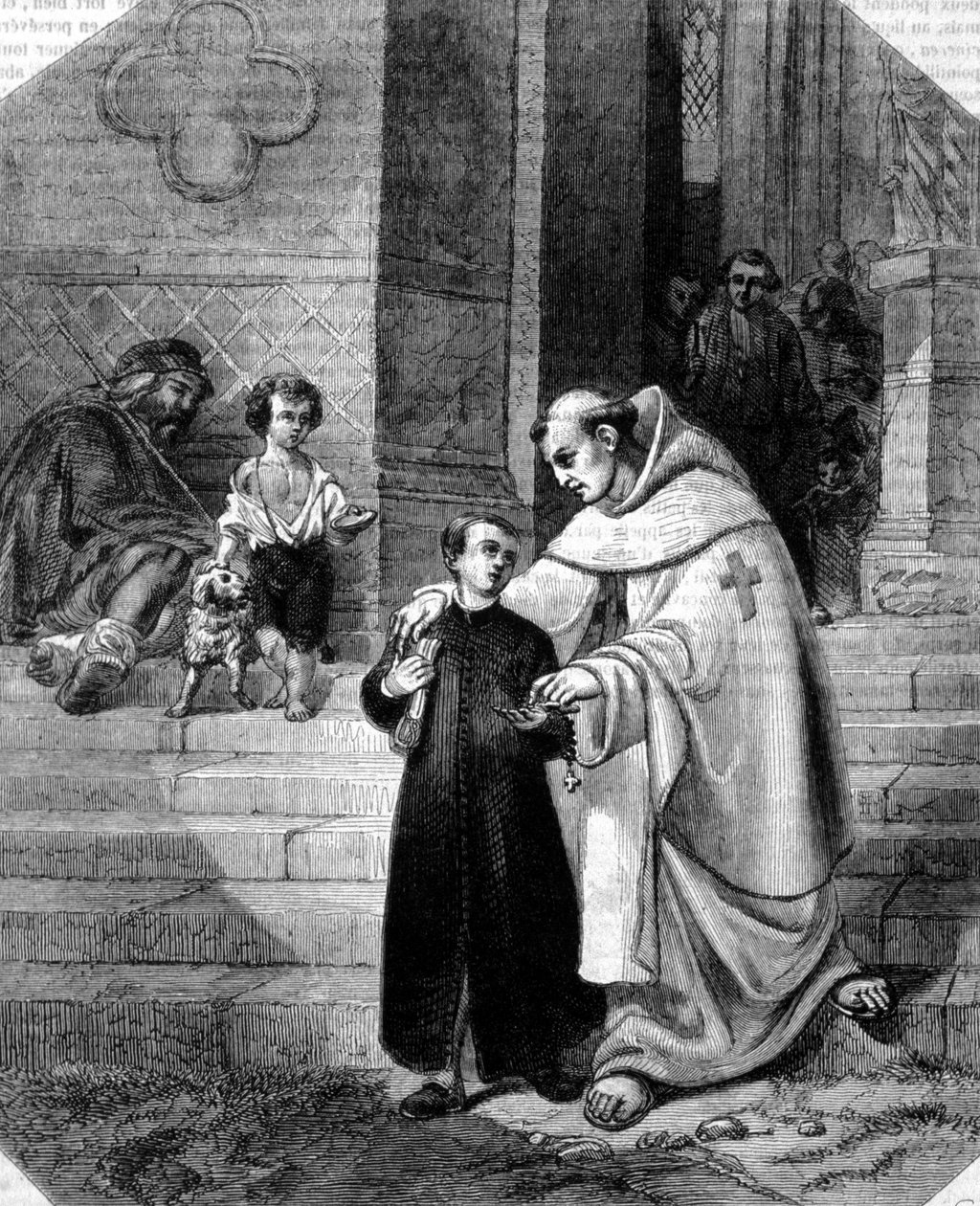 Die Kindheit von Christoph von Gluck (1714 - 1787), deutscher Komponist von Unknown artist