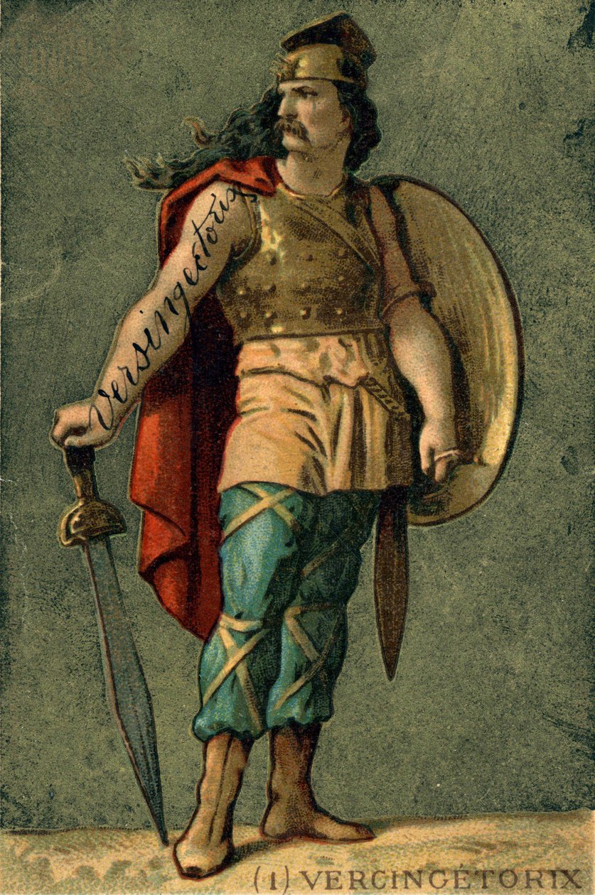 Vercingetorix, gallischer Anführer von Unknown artist