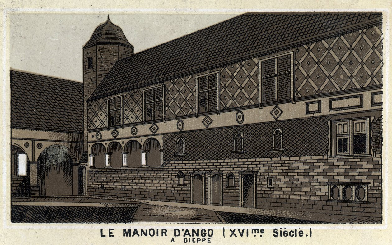 Ansicht des Manoir d
