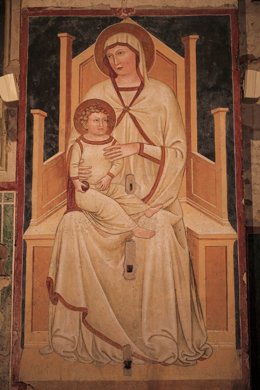 Wandfresko in San Zeno Maggiore, Verona von Unknown artist