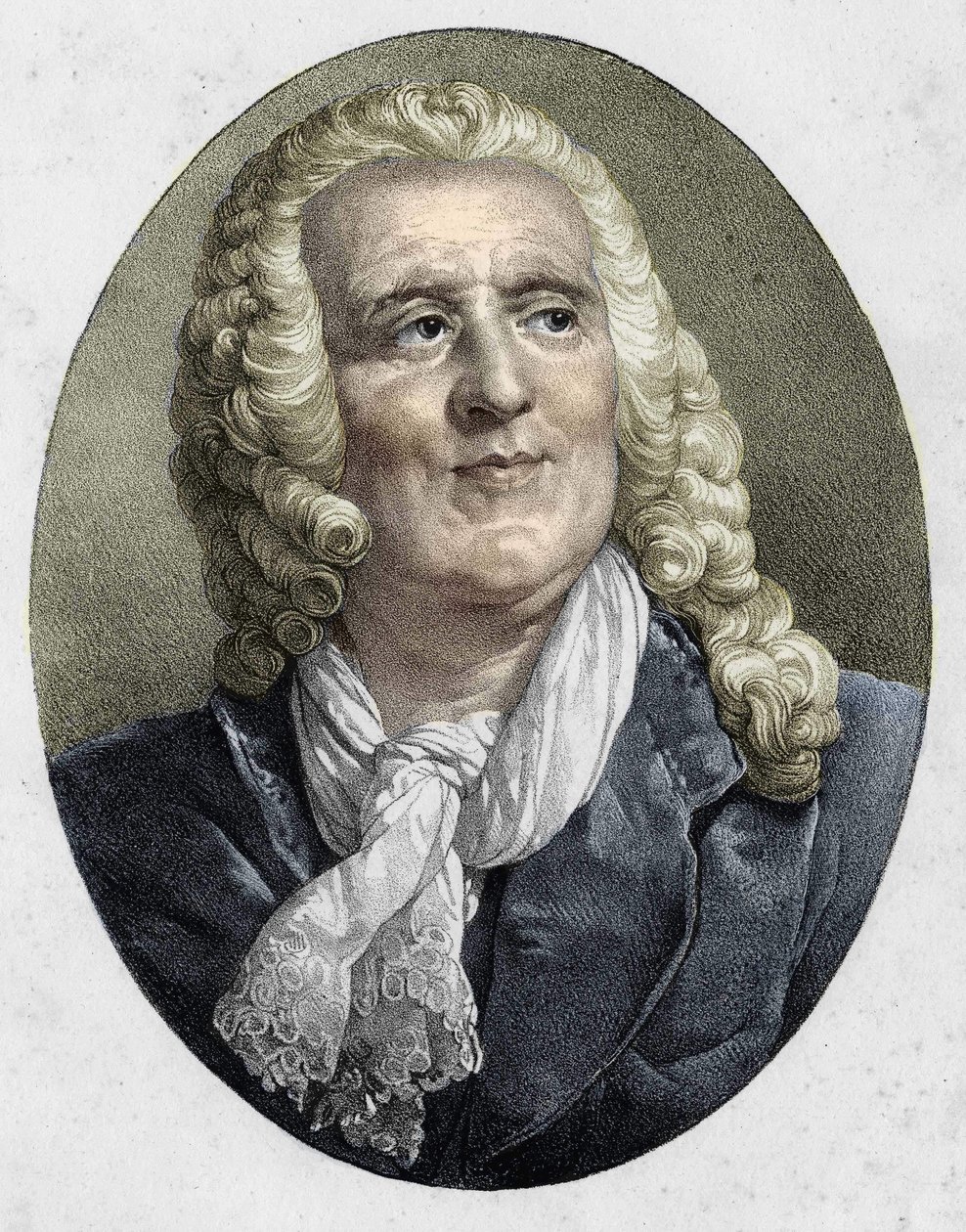 Porträt von Alexis Piron, französischer Dichter und Dramatiker (1689-1773). von Unknown artist