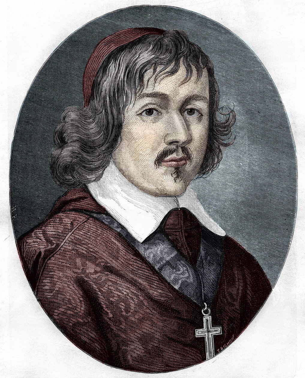 Porträt von Kardinal de Retz (Jean François Paul de Gondi) (1614-1679), Koadjutor des Erzbischofs von Paris, französischer Schriftsteller und Politiker von Unknown artist