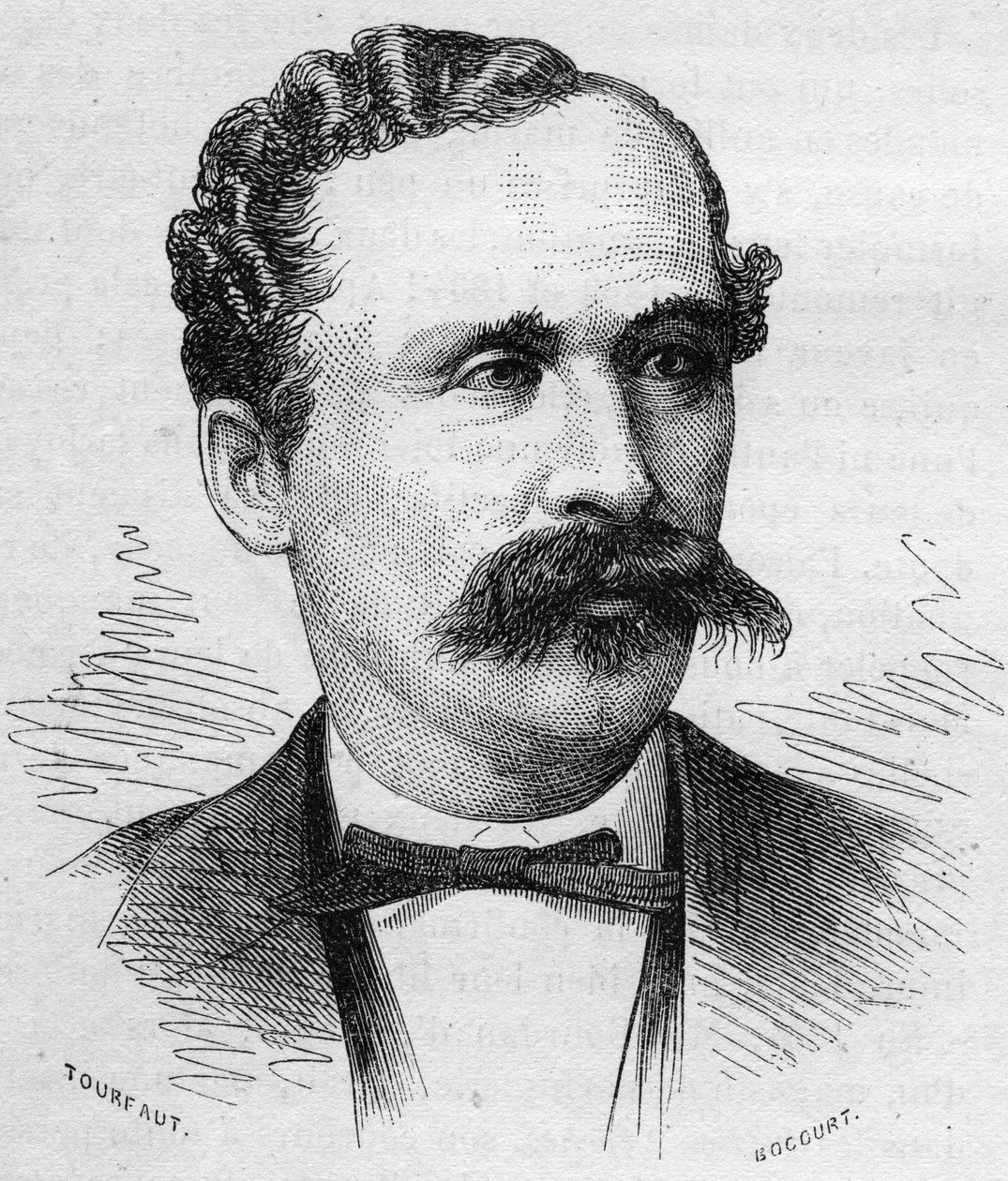 Porträt von Doktor Gustave Nachtigal, deutscher Arzt des 19. Jahrhunderts von Unknown artist