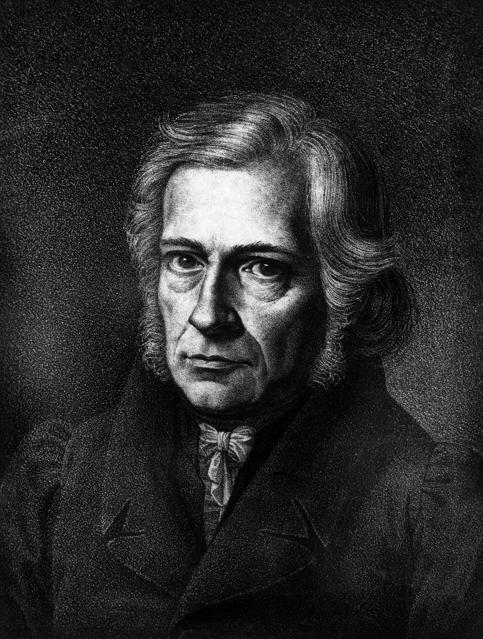 Porträt von Friedrich Daniel Ernst Schleiermacher (1768-1834), protestantischer Theologe und deutscher Philosoph von Unknown artist